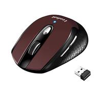 LeadsaiL Souris sans fil pour ordinateur portable, 2,4 G, souris d'ordinateur sans fil fine avec 6 boutons, souris USB pour Windows 10/8/7/Mac/MacBook Pro/Air/HP/Dell/Lenovo/Acer
