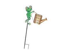 LEADSDGE 1 arrosoir solaire facile à assembler, décoration automatique, crépuscule pour terrasse, balcon, étanche, facile à installer, lampes solaires