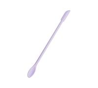 LEADSDGE Cuillère à cire multifonction + spatule outil double extrémité en silicone pour gratter les bords de la cuillère vidéo