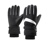 LEADSDGE Gants de ski chauds multi-usage avec poignet élastique pour femme et fille, doublure épaisse, toucher doigt, activités d'hiver en plein air, ski, femmes