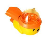 LEADSDGE Jouet puzzle interactif à pédale amusant pour les fuites de nourriture, mangeoire à croquettes activée par collision, distributeur de friandises pour animaux de compagnie