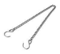 LEADSDGE Lot de 10 chaînes pour mangeoire à oiseaux - 25 cm de long - Pour les amoureux de la nature - 25 cm de long - Pour les amateurs de jardin