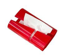 LEADSDGE Récipient simple et contemporain pour serviettes en papier - Forme unique qui améliore n'importe quel espace - Porte-mouchoirs élégant pour bureau