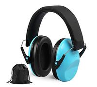 LEADSTAR Casque Antibruit Enfant NRR 25dB / SNR 29dB Pliable Casques Anti Bruit à Réduction Oreille Défenseur pour Dormir, Étudier, Voyager, Jouer, Travailler (Rose) (Bleu)