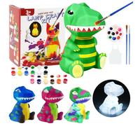 LEADSTAR DIY Kit de Peinture Lampe de Dinosaure Veilleuse 3D, Kit de Création de dinosaure jouet Garcon Cadeau Fille 3 4 5 6 7 8 9 10 12 Ans, Kit d'Arts et d'Artisanat, Idee Cadeau Fille 4-12 Ans