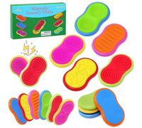 LEADSTAR Fidget Toys Magnétiques pour Adultes et Enfants,Lot de 6 Jouets Sliders Sensoriels Texturée pour Autisme et TDAH, Outil de Relaxation pour Gestion du Stress