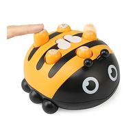 LEADSTAR Jouet Montessori Bebe 1 2 3 Ans, Jeu de Taupe Interactif, Voiture Bebe Sensoriels Jeux Enfant Jouets d'Éveil Motricité Fine de Voyage Cadeau d'anniversaire pour Bébés Garçons Filles, Abeille