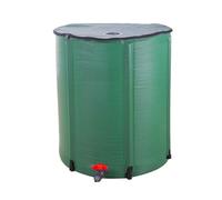 LEADZM Récupérateur d'eau de Pluie Pliable - Réservoir d'eau Écologique avec Filtre Inoxydable pour Jardin, Potager et Arrosage - Facile à Installer et à Ranger (760L)