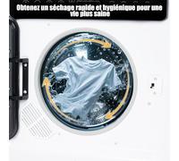 LEADZM sèche-linge pompe a chaleur,1000W 3KG sèche linge portable pour appartements, maison, dortoir