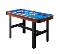LEADZM Table de Billard Mini pour Enfants avec 16 Boules, 2 Queues de Billard, 2 Craies et Brosse, Famille, FêTe