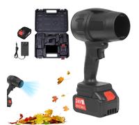 Leaf Blower Cordless, Turbo Duster, 8.66x5.71 inches Leaf Fan, Variable Speed with Battery & Charger, Compact Material for Grass Lawn, Driveway Patio Garden Camping, Snow Car Computer Cleaning