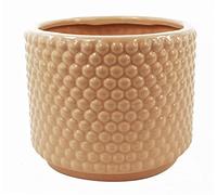 Leaf Cache-Pot d'intérieur en céramique 12,5 cm Rose poudré