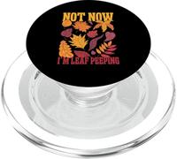 Leaf Collecting Leaf Peeper Squad Autumn Peeping PopSockets PopGrip pour MagSafe