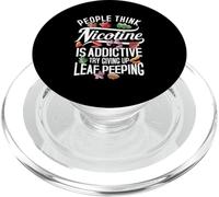 Leaf Collector Essentials Autumn Peeper Leaf Peeper PopSockets PopGrip pour MagSafe