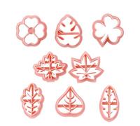Leaf Cookie Cutter Stamp Safe Leaf Shape Mold Realistic