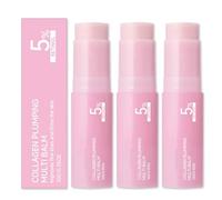 Leaf Cosmetic Stick Anti Ride, Stick Repulpant Bio-Collagène Pdrn, Sérum Solide Portable pour Visage, Soin Hydratant et Raffermissant Tout-en-un, Wrinkle Power, pour un Soin Quotidien (3PC)