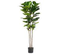 Leaf Design UK Plante Artificielle en Plastique Noir