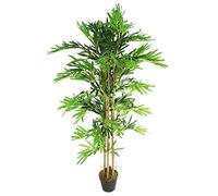 Leaf Design UK Plantes et Arbres tropicaux artificiels Vert Naturel 150 cm