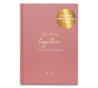 LEAF & GOLD® Bucket List für Ehepaare I Hochzeitsgeschenk I Buch zur Hochzeit I Geschenk für die Ehe I Hochzeitstag Geschenke I Valentinstag