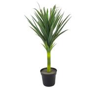 Leaf Grande Plante Artificielle à Picots Yukka Verte 90 cm
