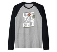 Leaf It All on The Field Automne Ballon de Football Manche Raglan
