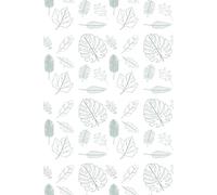 Leaf Line Notebook - 120 Pages, Aesthetic 6x9 Lined Journal for Students, Teens & Professionals: Beautiful Leaf Pattern - 6x9 Inch, College-Ruled, Ideal for School and Work