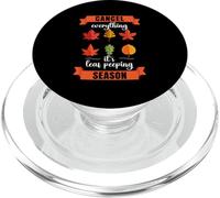 Leaf Peeper Collector Collector Autumn Peeping PopSockets PopGrip pour MagSafe