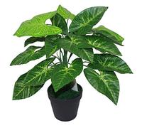 Leaf Plante Artificielle en Forme de Feuille - 45 cm - Taro Foncé