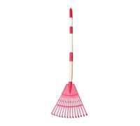 Leaf Rake - Râteau À Feuilles en Plastique 14 Dents, Râteau À Gazon Détachable en Forme D'Éventail | Jouet Jardin pour Ènfants Ramasser Feuilles Mortes | Balai Extérieur pour Pelouse Gravier Terrasse