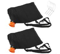 Leaf Sac de collecte, sangles réglables accessoires de rechange pour aspirateur pour Worx WG500, WG501, WG502, WG505, WG509