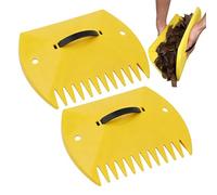 Leaf Scoops | Garbage Collection Tool | Hand Rakes for by enabling quick gathering of leaves, ensuring your yard stays neat and tidy for ideUp Leaves | for Park Lawn Yard Grass Turf Outdoor Trash Poop