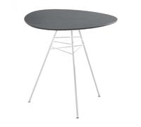 Leaf Table de Jardin - triangulaire H74 Top MDF waterproof H04