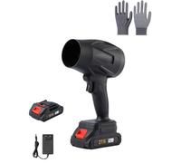 Leafbreeze Souffleur sans Fil - pour Un Nettoyage Rapide des Feuilles, De La Saleté, De Laneige Poussière Et des Déchets Quotidiens, Souffleur Ultra Léger, Réglage Multi-Vitesses (with Une Batterie)