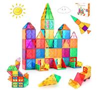 LeagoEra Blocs Construction Magnétiques Enfants Jouet 70 Pièces -3D Jeux Cadeau pour Enfants Construction Magnetique Enfant 3 4 5 6 7 8 Ans