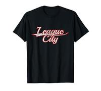 League City Texas Galveston County Vintage Varsity T-Shirt