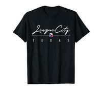 League City Texas (TX) T-Shirt Graphique avec Valeur
