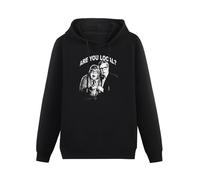League of Gentlemen Tubs & Edward Tattsyrup are You Local ? Hoody Unisex Long Sleeve Hooded with Pocket Black XL