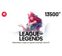 League of Legends 100 EUR - 13500 Riot Points
