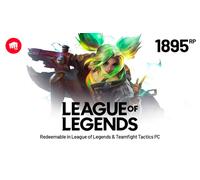 League of Legends 15 USD - 1895 Riot Points