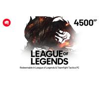 League of Legends 35 EUR - 4500 Riot Points