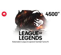 League of Legends 35 USD - 4500 Riot Points