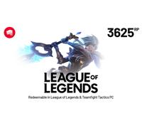 League of Legends - 3625 Riot Points