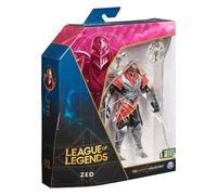 Spin Master Figurine premium Zed (Maître des ombres) 18 cm - 19 points d'articulation et accessoires