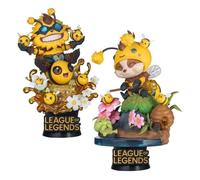Figurine BEAST KINGDOM TOYSLeague of Legends - Diorama D-Stage Beemo & BZZZiggs 15 cm G