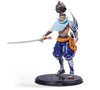 League of Legends - Figurine 10 CM Yasuo - Figurine Articulée Yasuo 10 cm A Collectionner - avec Détails Qualité Et 1 Accessoire - Collection Champion - 6062259 - Jouet Enfant 12 Ans et +