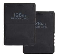 LEAGY 2Pack 128MB Carte mémoire pour Sony Playstation 2 PS2