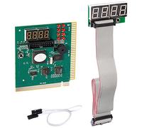 LEAGY Analyseur de carte mère PCI et ISA à 4 chiffres pour ordinateur PC - Testeur de diagnostic de débogage - Affichage externe de carte postale