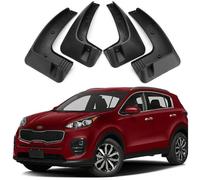 LeaHy 4 Pièces Voiture Bavette Garde Boue pour Kia Sportage 2017 2018 2019 2020, Caoutchouc Avant ArrièRe éClaboussures Garde-Boue Roue ProtéGer Garde Extérieur Accessoires