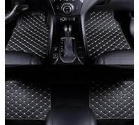LeaHY 4 Pièces Voiture Tapis De Sol pour MG EHS 2018 2019 2020 2021 2022 2023-, Tapis Imperméables Tout Temps Anti-Dérapants Moquettes Accessoires intérieurs,E Black Beige