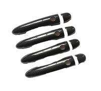 LeaHY Porte Poignée Couverture pour Megane II MK2 2 2002 2003 2004 2005 2006 2007 2008 2009, Couvercle De Protection De Poignée De Porte Partie Extérieure Accessoires D'autocollants,10